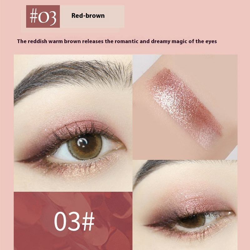 Fashion Personality Two-Tone Eye Shadow Stick with Multiple Color Options - Colors eye shadow stick fashion personality