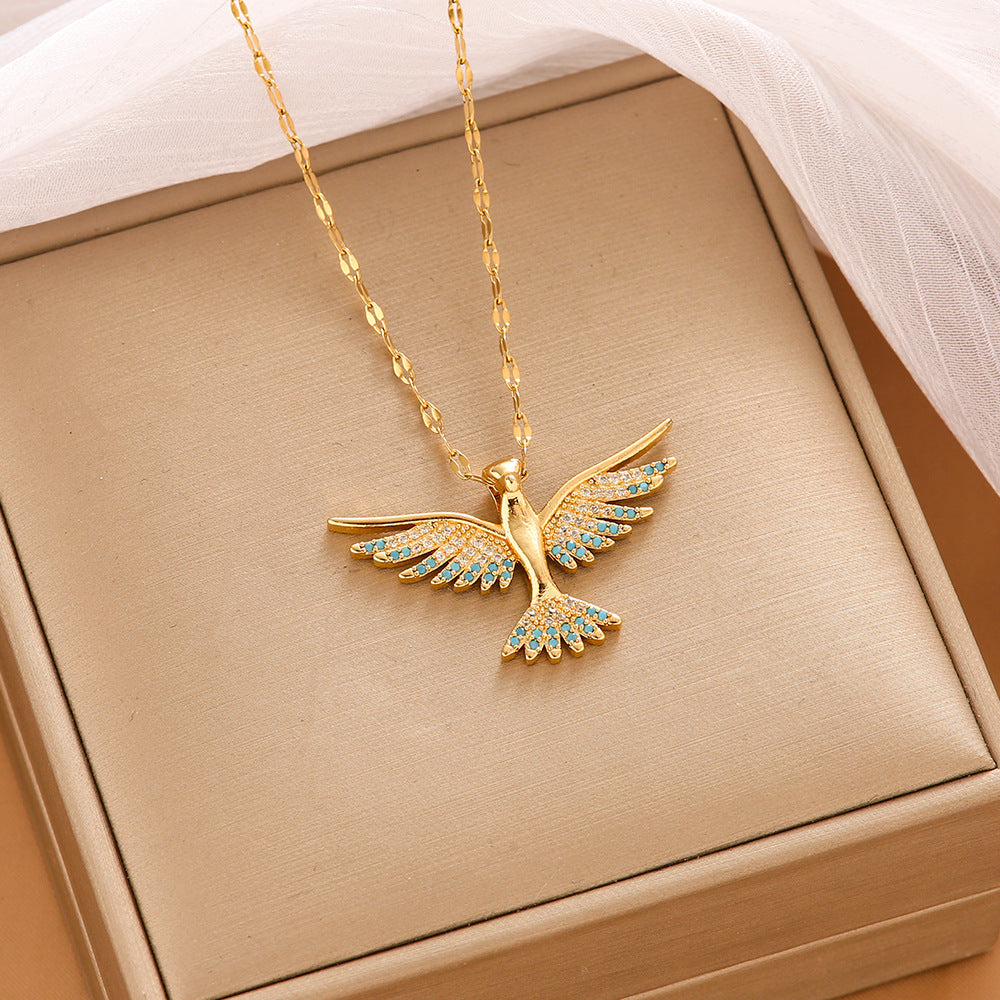 Fashion Personalized Eagle Necklace For Women - Fashion Personalized Eagle Zirconium Necklace for Women