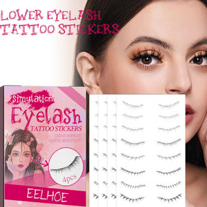 Fashion Personalized Eyelash Stickers 4PCs Convenient mascara stickers - Mascara fashion personalized convenient eyelash