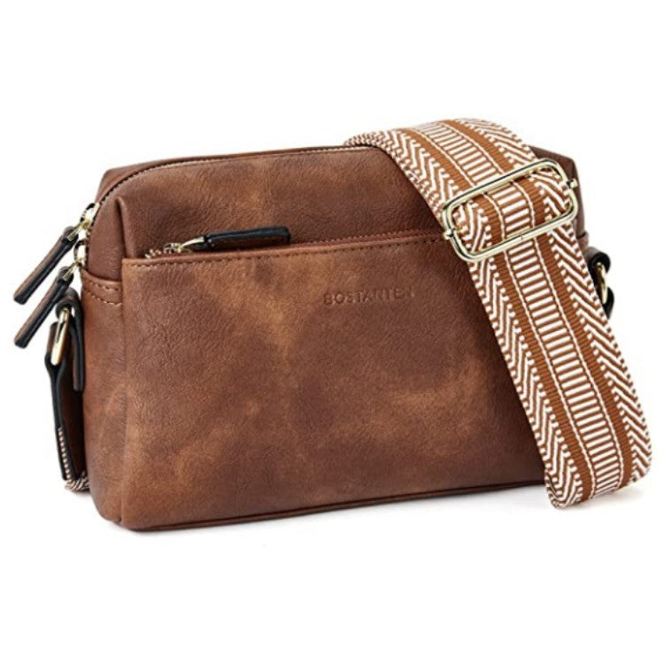 Fashion Personalized Leather Shoulder Bag for Casual Travel - Teleplus fashion personalized leather shoulder bag