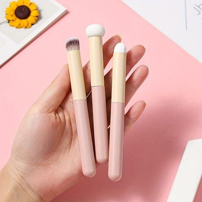 Fashion Portable Makeup Brush Set with Artificial Fiber for Beauty Tools - fashion portable makeup brush beauty tools