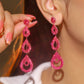 Fashion Rhinestone Long Earrings For Women - Sparkle Like a Fairy with Silver White Earrings