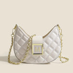 Fashion Rhombus Single Shoulder Bag with Open Pocket and Crossbody Design - Teleplus fashion rhombus single shoulder