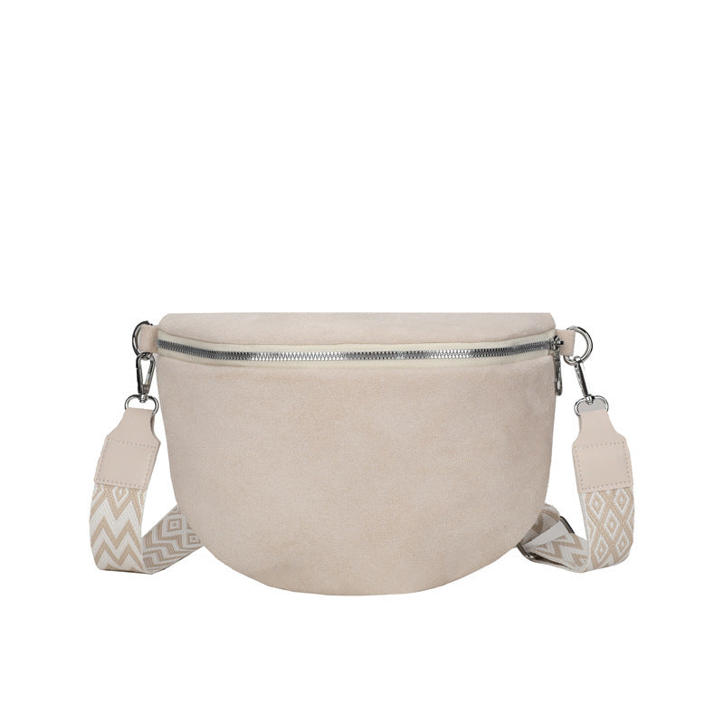 Fashion Saddle Bag with Nylon Lining for Daily Use in Multiple Colors - Teleplus fashion saddle bag niche