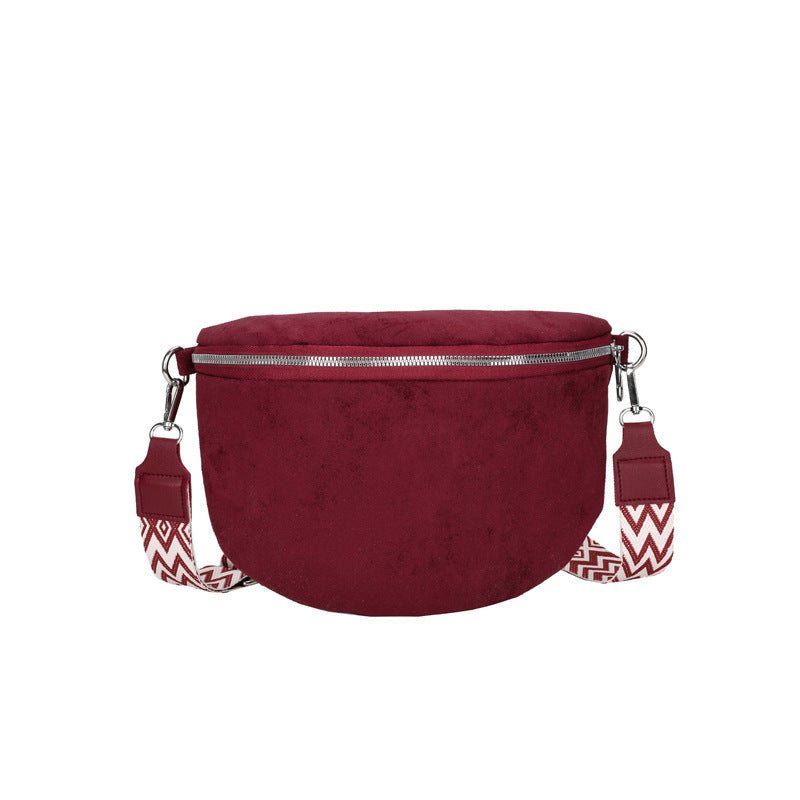 Fashion Saddle Bag with Nylon Lining for Daily Use in Multiple Colors - Teleplus fashion saddle bag niche