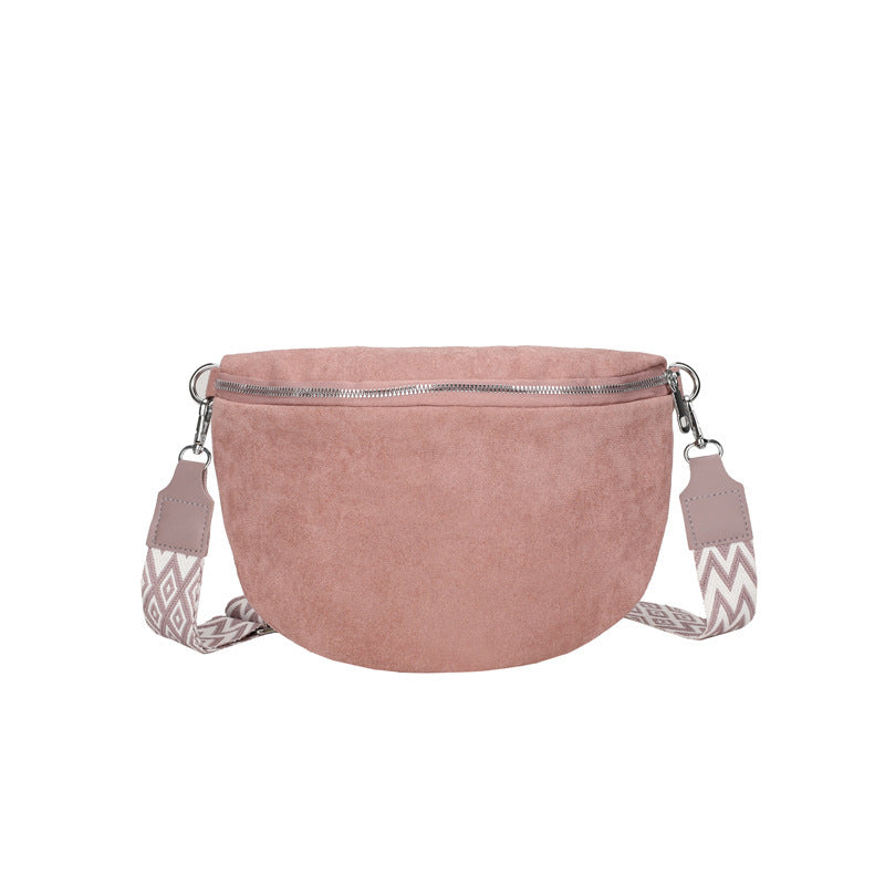 Fashion Saddle Bag with Nylon Lining for Daily Use in Multiple Colors - Teleplus fashion saddle bag niche