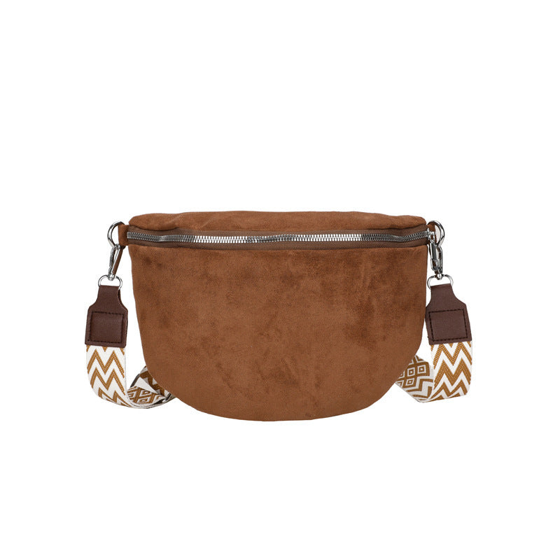 Fashion Saddle Bag with Nylon Lining for Daily Use in Multiple Colors - Teleplus fashion saddle bag niche