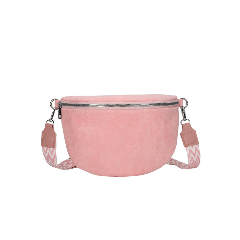 Fashion Saddle Bag with Nylon Lining for Daily Use in Multiple Colors - Teleplus fashion saddle bag niche