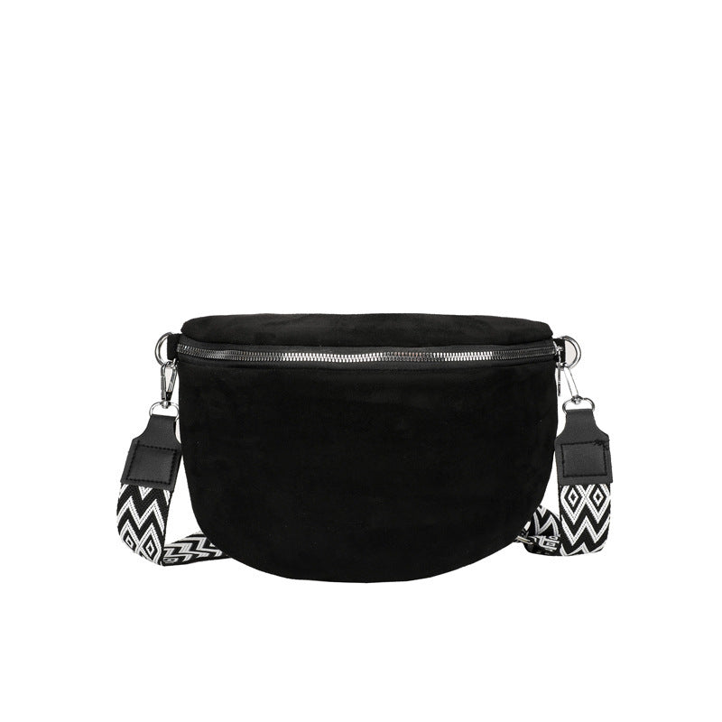 Fashion Saddle Bag with Nylon Lining for Daily Use in Multiple Colors - Teleplus fashion saddle bag niche
