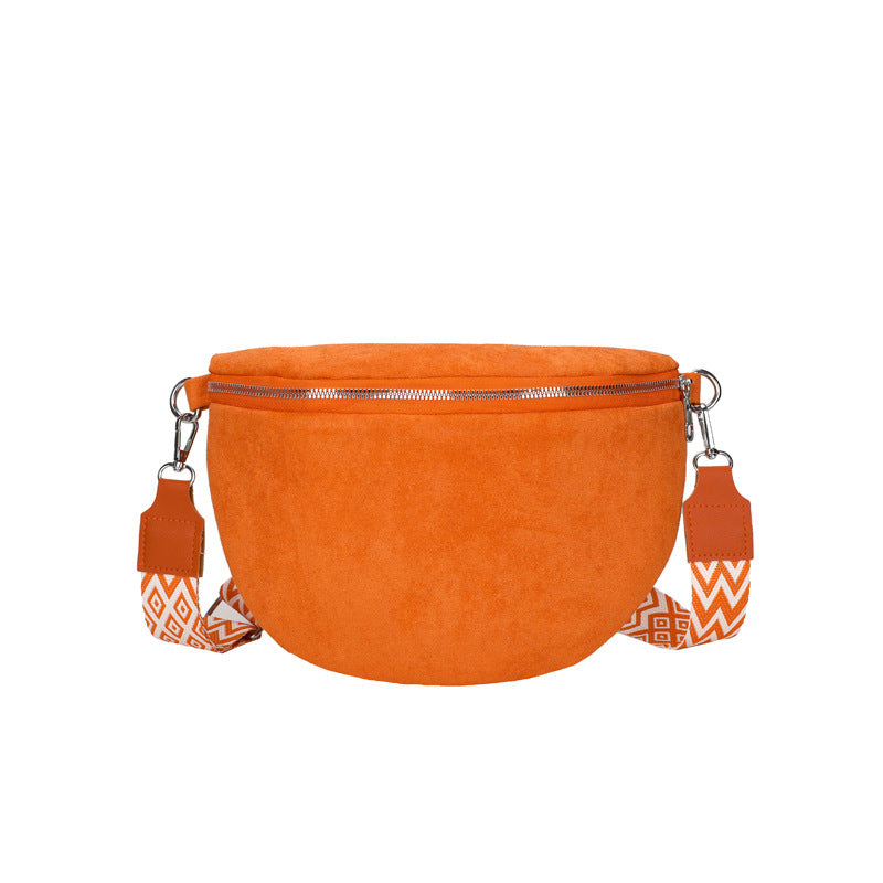 Fashion Saddle Bag with Nylon Lining for Daily Use in Multiple Colors - Teleplus fashion saddle bag niche