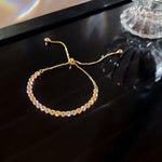 Fashion Shining Electroplated Rhinestone Bracelets United States CHF - Full Diamond Bracelet with Super Flash united