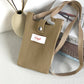 Fashion Shoulder Crossbody Vest Phone Bag in Light Pink Sky Blue Retro Red Gray Ash - Teleplus simple knitting bag wool