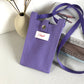 Fashion Shoulder Crossbody Vest Phone Bag in Light Pink Sky Blue Retro Red Gray Ash - Teleplus simple knitting bag wool