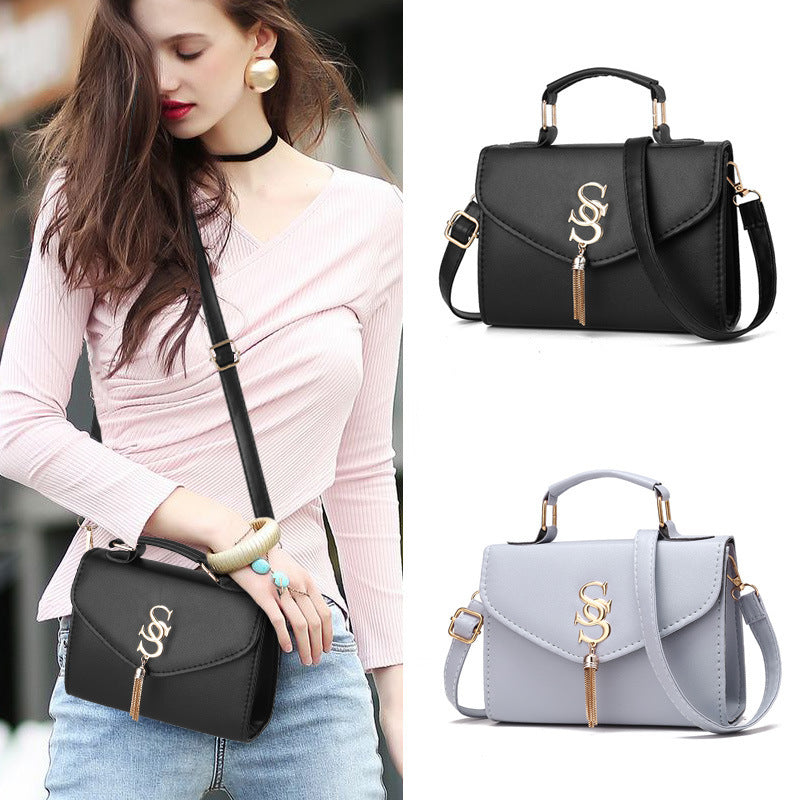 Fashion Shoulder Messenger Bag Trendy Handbag with PU Fabric - Teleplus bags fashion shoulder messenger handbag trendy