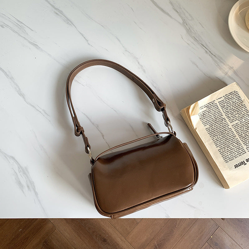 Fashion Shoulder Underarm Baguette Bag in Multiple Colors - Teleplus underarm baguette bag fashion shoulder