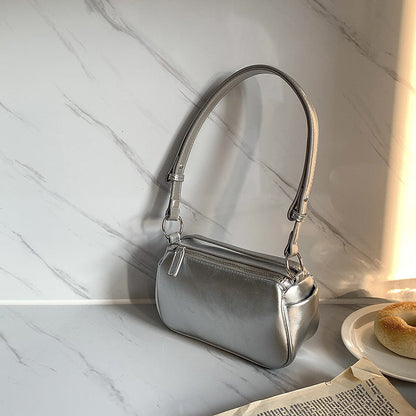 Fashion Shoulder Underarm Baguette Bag in Multiple Colors - Teleplus underarm baguette bag fashion shoulder