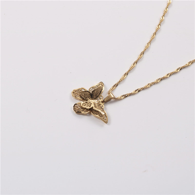 Fashion Simple Butterfly Necklace For Women - Fashion Simple Butterfly Necklace for Women