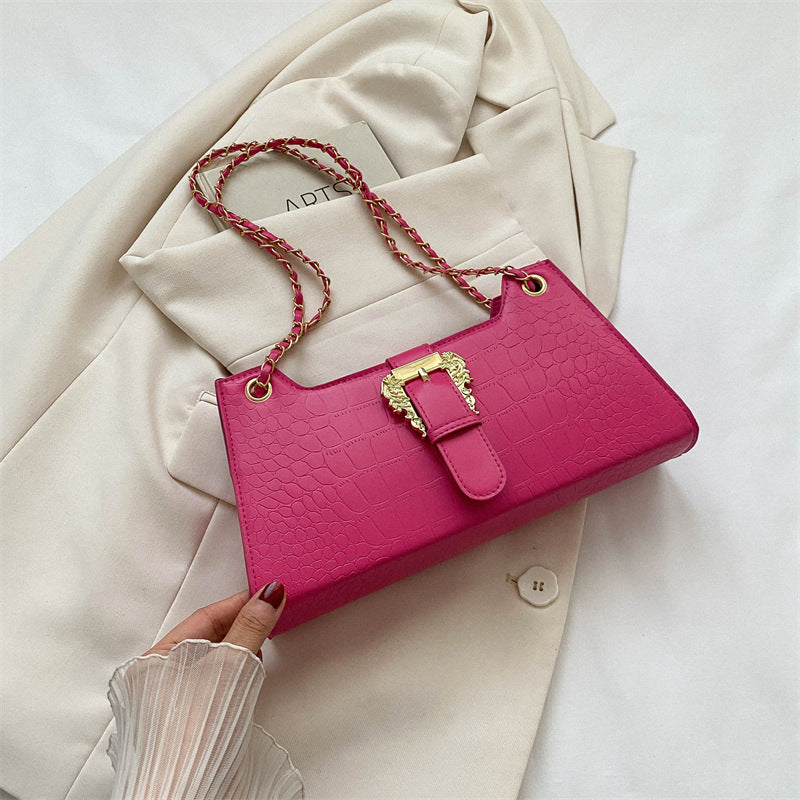 Fashion Simple Chain Shoulder Bag for Casual and Style - Teleplus fashion simple chain bag shoulder casual