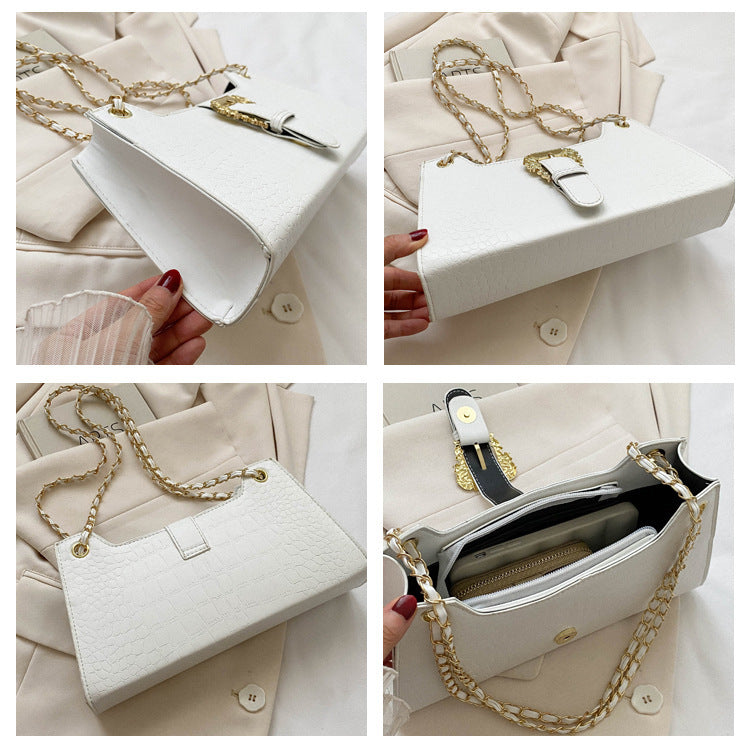 Fashion Simple Chain Shoulder Bag for Casual and Style - Teleplus fashion simple chain bag shoulder casual
