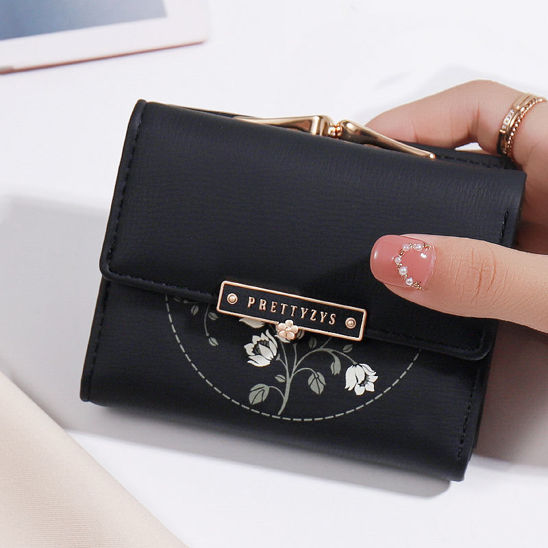 Fashion Simple Clashing Color PU Leather Wallet for United States CHF Buyers - Wallets That Bean You Over with Style