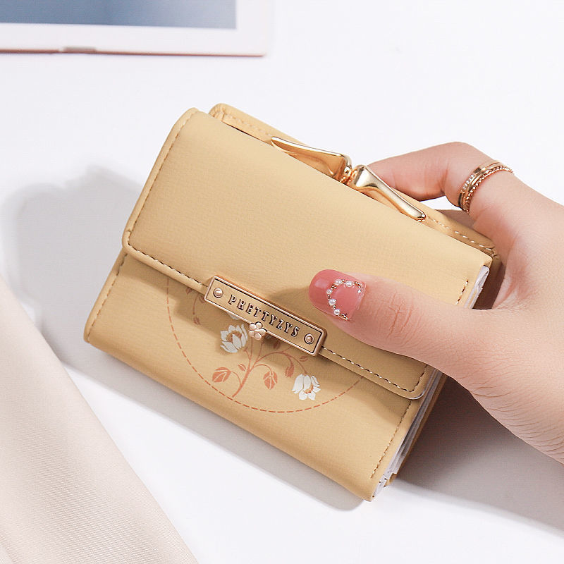 Fashion Simple Clashing Color PU Leather Wallet for United States CHF Buyers - Wallets That Bean You Over with Style