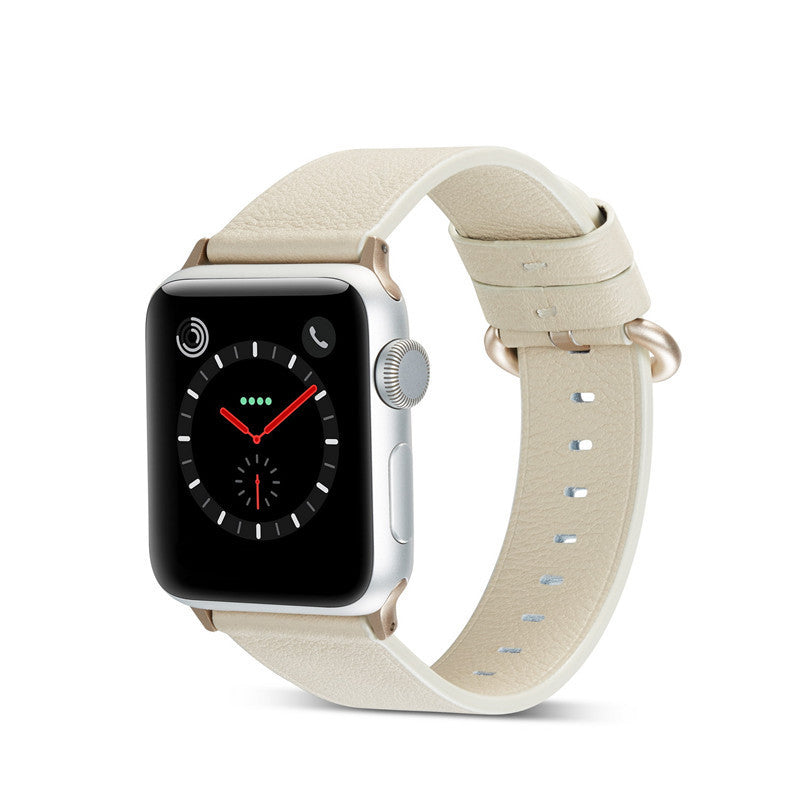 Fashion Simple Color Buckle Leather Strap - Fashion Simple Color Buckle Leather Strap for IWatch