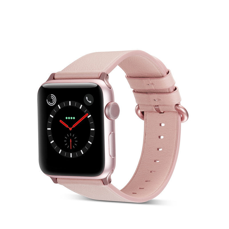 Fashion Simple Color Buckle Leather Strap - Fashion Simple Color Buckle Leather Strap for IWatch