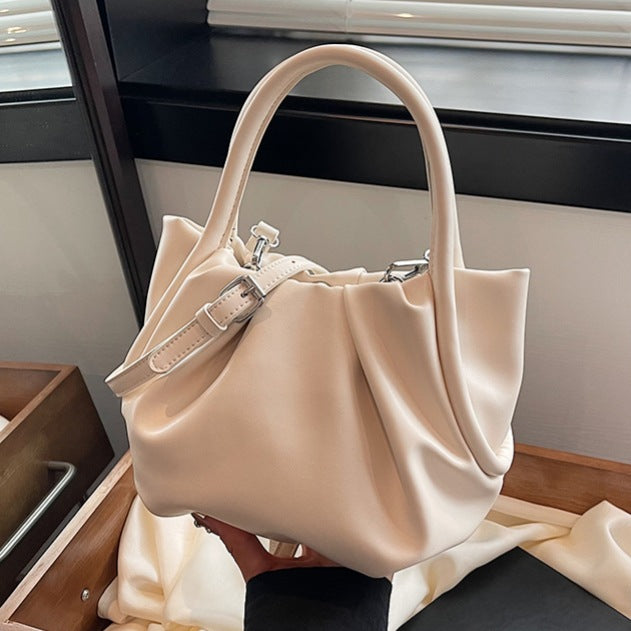 Fashion Simple Crossbody Shoulder Bag with PU Material in Multiple Colors - fashion simple crossbody bucket shoulder bag