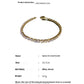 Fashion Simple Geometric Zircon Bracelet - Fashion Simple Geometric Zircon Bracelet in Gold