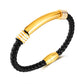 Fashion Simple Men’s Leather Bracelet - Fashion Simple PH1586 Leather Bracelet for Men