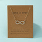 Fashion Simple Pendant Necklace Personality All-match - Fashion Simple Pendant Necklace in White Gold Color