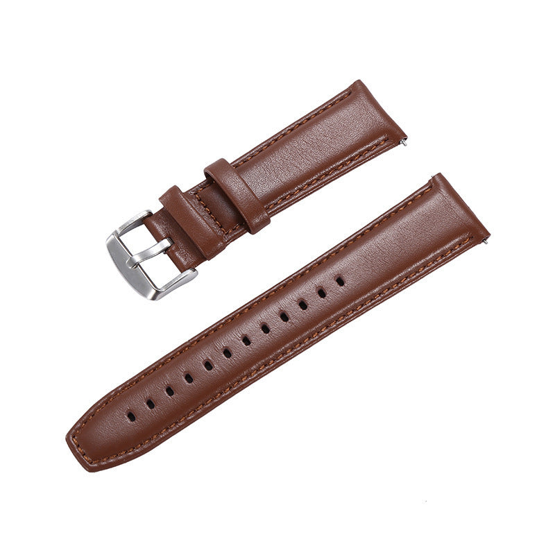 Fashion Simple Stainless Steel Leather Strap - Fashion Simple Stainless Steel Leather Strap Bands