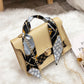 Fashion Small Square Bag with Synthetic Leather for Travel and Casual - Teleplus fashion small square bag vintage