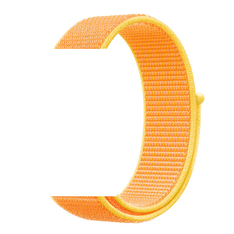 Fashion Smart Watch Braided Velcro Strap Nylon Loop for Apple iWatch - fashion smart watch braided velcro strap nylon