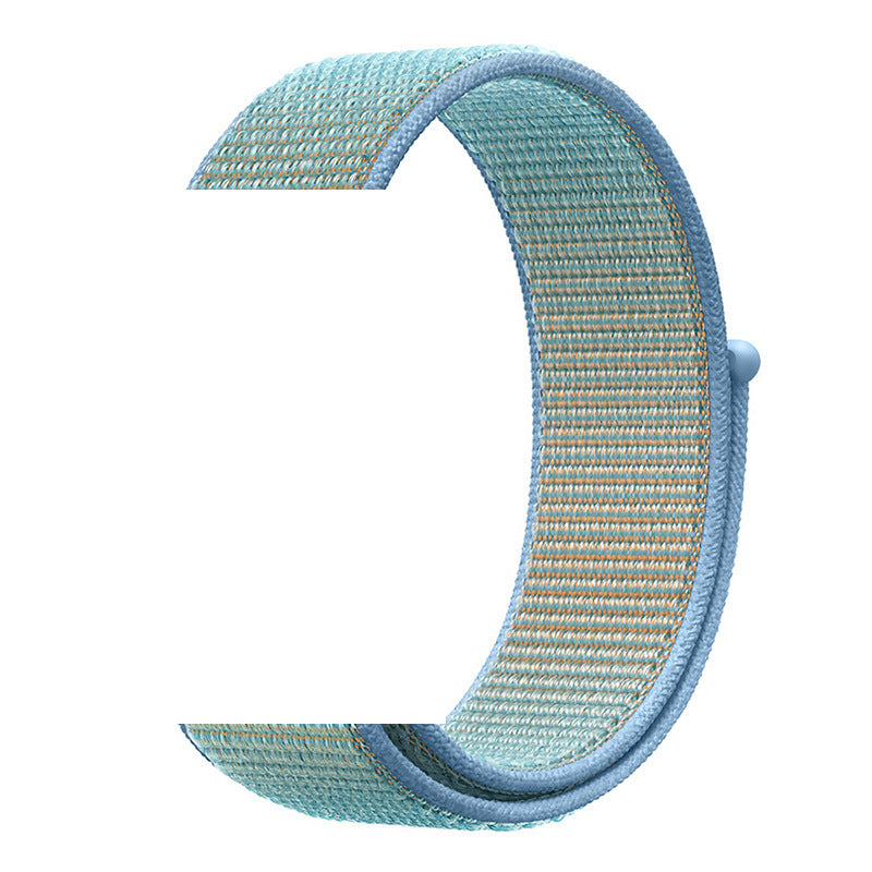 Fashion Smart Watch Braided Velcro Strap Nylon Loop for Apple iWatch - fashion smart watch braided velcro strap nylon