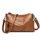 Fashion Soft Leather Crossbody Bag with Durable Polyester Lining - Teleplus fashion soft leather shoulder crossbody bag