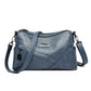 Fashion Soft Leather Crossbody Bag with Durable Polyester Lining - Teleplus fashion soft leather shoulder crossbody bag