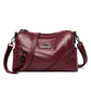 Fashion Soft Leather Crossbody Bag with Durable Polyester Lining - Teleplus fashion soft leather shoulder crossbody bag
