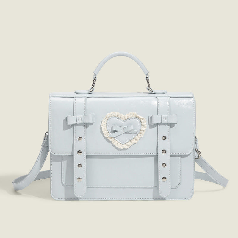 Fashion Special Preppy Crossbody Bag with Blue Silver Black Outer Shell - Teleplus preppy style backpack special fashion