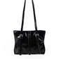 Fashion Summer Commute Tote with Polyester Lining and Internal Zipper - Teleplus fashion summer commute style tote