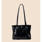 Fashion Summer Commute Tote with Polyester Lining and Internal Zipper - Teleplus fashion summer commute style tote