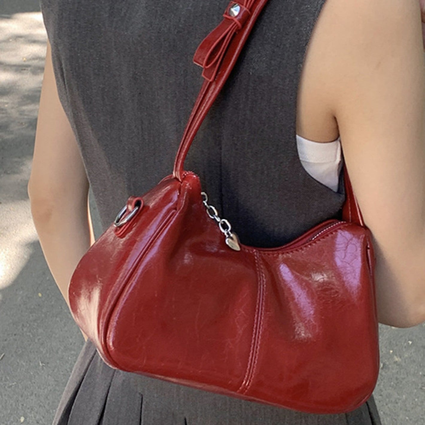 Fashion Underarm Bag Suitcase Horizontal Square Polyester PU in Multiple Colors - Teleplus fashion underarm bag