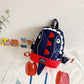 Fashionable And Simple Children’s Small Dinosaur Backpack - Dino Backpacks in Sky Blue and Fluorescent Green Fun