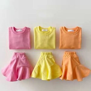 Fashionable Clothing Suit Baby Leisure Children’s Clothing Candy Color - Candy Color Baby Fashion for Tiny Trendsetters