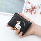 Fashionable PU Leather Coin Purse with Colorful Duck Pattern for the United States - Chic Card Hoarders at 70