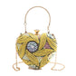 Fashionable Sequins Shoulder Bag Heart Shape Crossbody for Party Stylish Carry - fashionable sequins shoulder bag retro