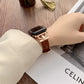 Fashionable Small Waist Metal Leather Strap - Fashionable Small Waist Strap with Rose Gold Buckle