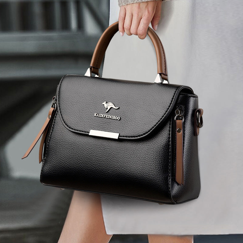 Fashionable Stylish Crossbody Shoulder Bag with Genuine Leather and Multiple Colors - in crossbody shoulder bag