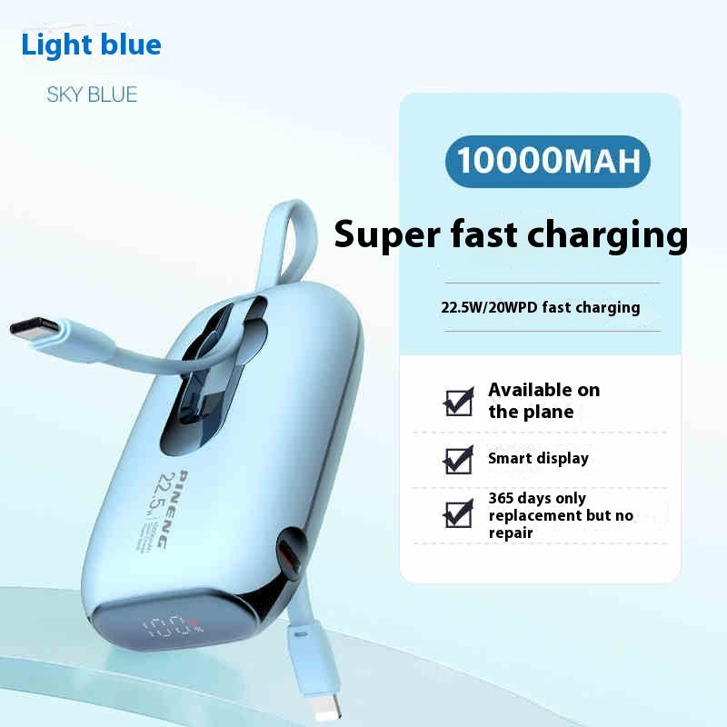 Fast Charge Large Capacity Power Bank 10000mAh USB Portable Charger - Teleplus fast charge large capacity power bank