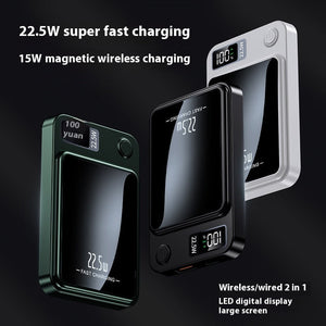 Fast Charge Storage Line Lead with Magnetic Ring in Ivory Black and Violet - Teleplus fast charge storage magnetic ring